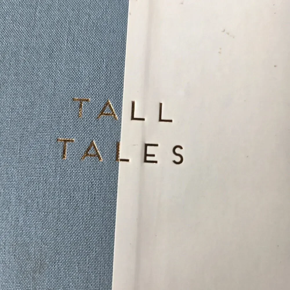 Lined Journal Halfsies Tall Tales Seafoam Green 240 Pages